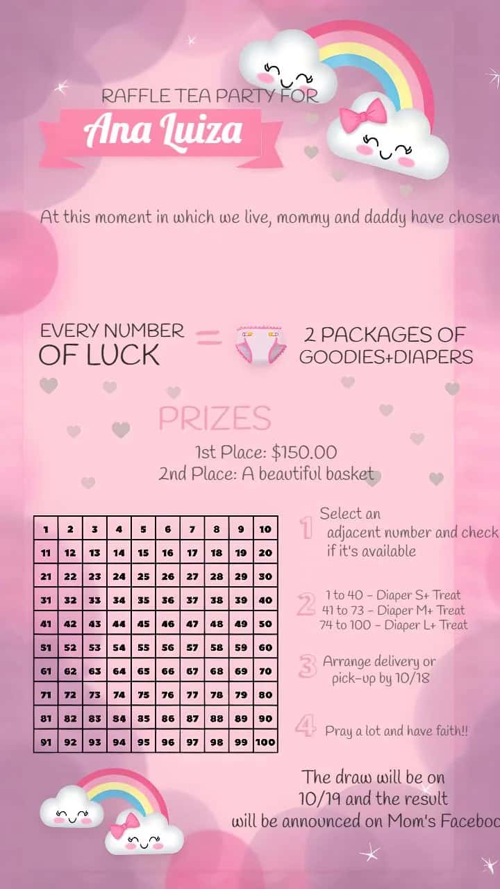 Watercolor Butterflies Raffle Tea 100 - Charming Digital Invitation ...